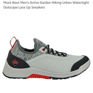 Muck Gray and Black Men's Shoes
